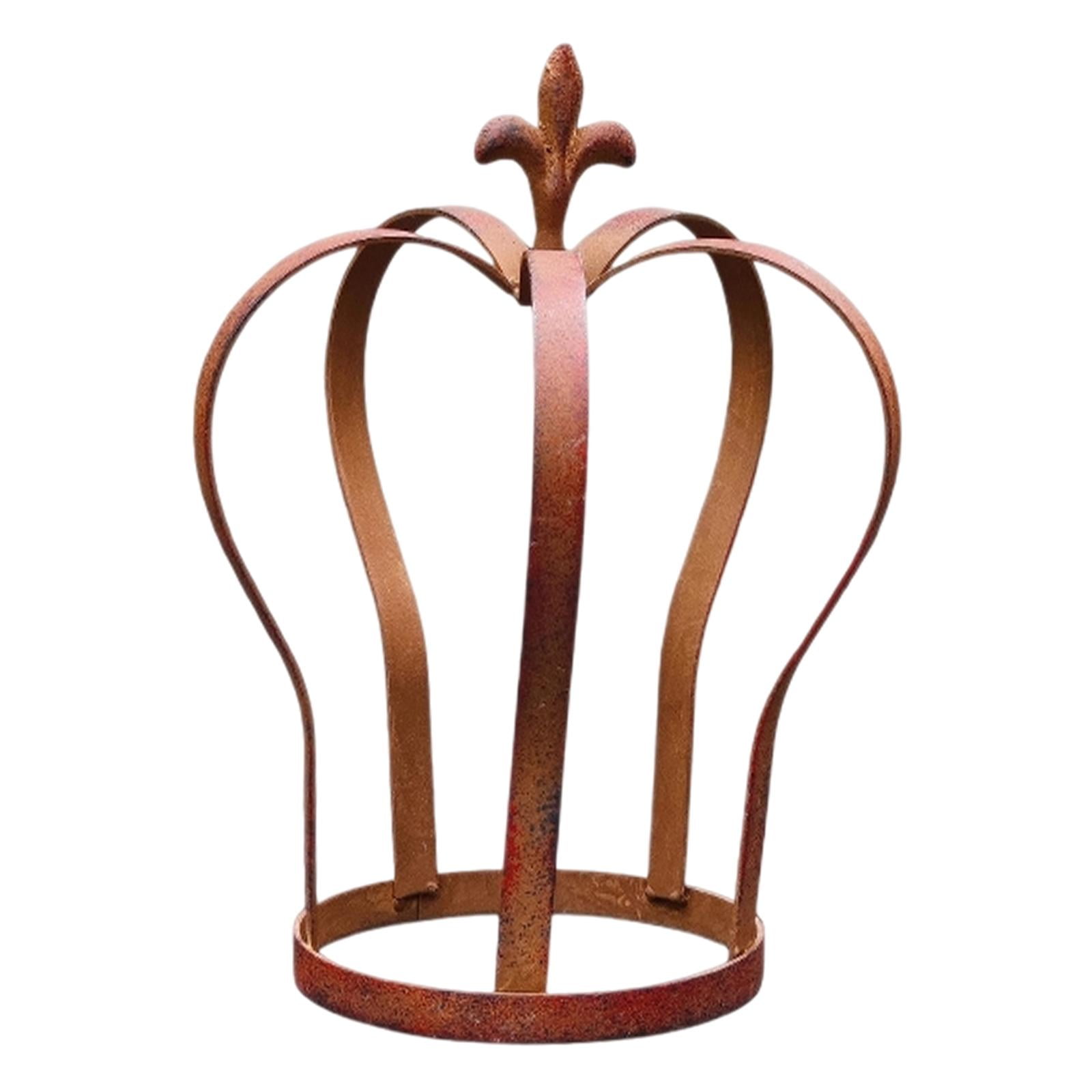 Magideal - Enrejado De Jardín Para Plantas En Macetas, Marco De Corona De Hierro, Enrejado De Flores, Decoración De Jardín Para Exteriores, Para Jardinería, Plan