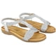 thumbnail image 4 of Sandalia Chalada Mujer Clara-5 Plateado Casual, 4 of 4