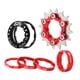 thumbnail image 2 of Conjunto De Volante De Inercia De Una Velocidad De 16 Dientes, Cassette De Monta?a Para Bujes De Cassette, Rojo, 2 of 5
