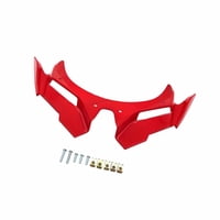 Ioensy - Cubierta De Ala Aerodinámica De Carenado Delantero Para Kawasaki Zx4R Zx-4Rr 2022-2024 Rojo