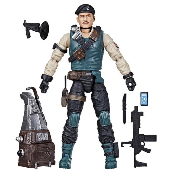 Figura de acción G.I. Joe Dial-Tone de 15 cm con 6 accesorios