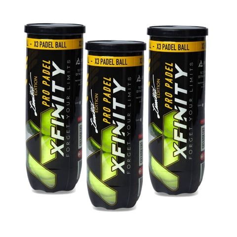Xfinity - 3 Tarros De Pelotas De Padel