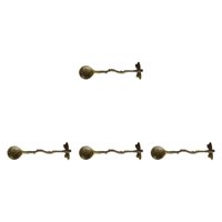 Magideal - 4 Piezas De Cuchara De Libélula, Cuchara De Postre, Diseño Antiguo, Cuchara De Mango Largo, Cuchara De Té, Cuchara De Sopa Para Servir En Casa, Tienda Color Cobre