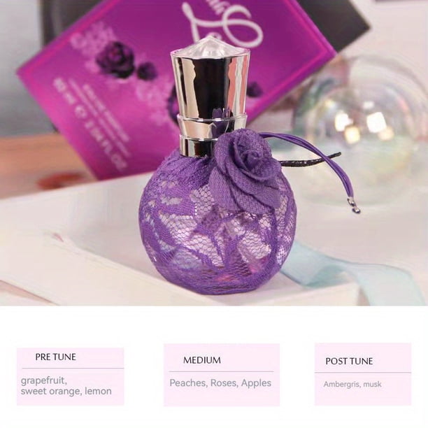 Fresh and Lasting Floral Scent: Eau De Toilette Spray for Women's Daily Use