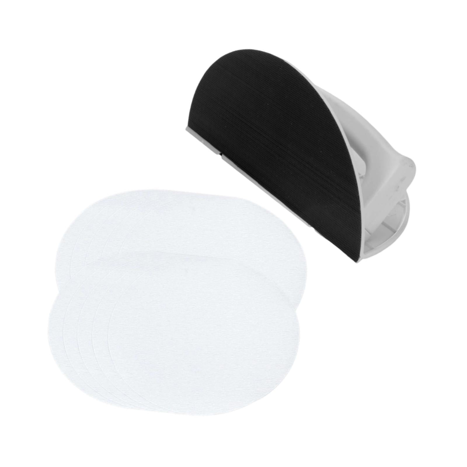 Magideal - Lijadora De Esquinas Para Paneles De Yeso, Herramienta Práctica Para Lijar En Ángulo Recto, 21,9 X 11,0 X 11,0 Cm, Lijadora Manual De Media Caña Para