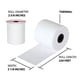 thumbnail image 2 of Rollos de papel POS para cajas registradoras térmicas, 80 x 230 mm, paquete de 32, 2 of 5