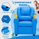 thumbnail image 5 of Silla reclinable JC HOME Candy Kids Sofá reclinable de cuero, 5 of 7