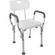 thumbnail image 1 of Silla de ducha, asiento de baño Vaunn, brazos acolchados, 160 kg, soporte, 1 of 8
