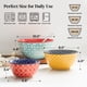 thumbnail image 2 of Cuencos para mezclar DOWAN Ceramic Colorful 3.5/2/1 L, juego de 3, 2 of 8