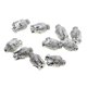 thumbnail image 1 of 10 piezas de plata 3D Buda Espaciador de metal espiritual Beads DIY Jewelry Making, 1 of 5