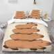 thumbnail image 1 of Capybara Stacking Theme Bedding Set Duvet Cover and Pillowcase Set, 1 of 5