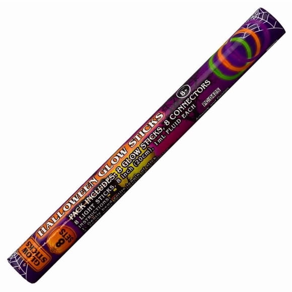 Magic Seasons, paquete de 8 barras luminosas para Halloween, 20 cm