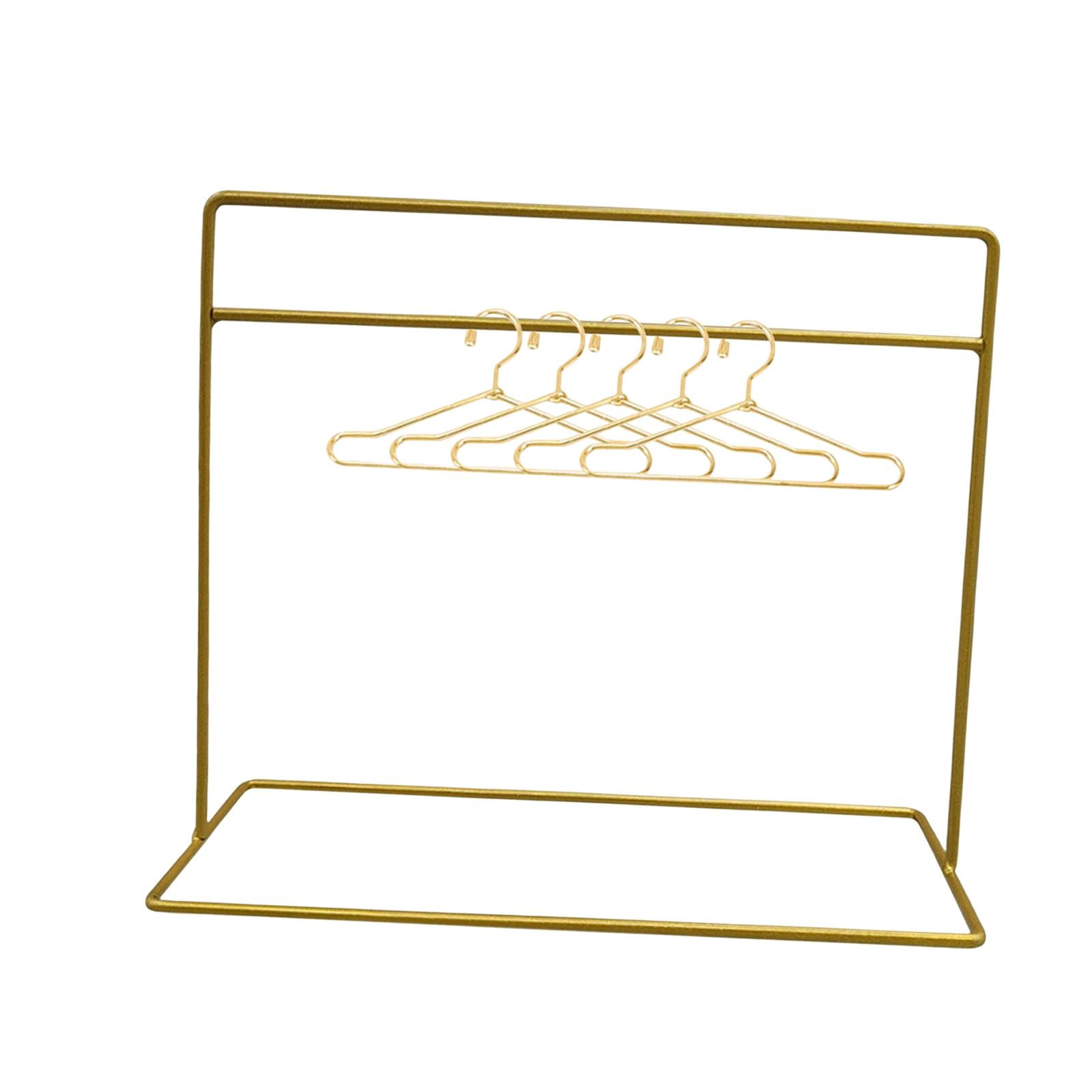 Bothyi - Perchero De Ropa En Miniatura Para Casa De Muñecas 1/6 Con 5 Perchas Para Dormitorio