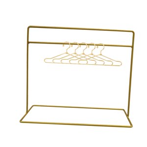 Bothyi - Perchero De Ropa En Miniatura Para Casa De Muñecas 1/6 Con 5 Perchas Para Dormitorio