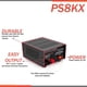 thumbnail image 3 of Fuente de alimentación de sobremesa Pyramid PS8KX 6A 13.8V DC 115V AC 100W, 3 of 3