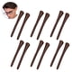 thumbnail image 1 of Puntas de silicona antideslizantes para los extremos de las gafas, fundas de tubo de repuesto para patillas de gafas de sol planas y delgadas con alambre, 6 pares, 1 of 8