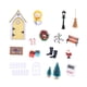 thumbnail image 3 of Juego De Puerta De Hadas En Miniatura De Elfo Navideño 1/12 Para Habitación Infantil, Fiestas, Festivales, Amarillo, 3 of 5
