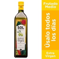 Aceite Oliva Extra Virgen Botella 1 L Sol De Aculeo