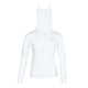 thumbnail image 1 of elástico protector de la erupción de la camiseta de enfriamiento del golf de las mujeres con la máscara anti-UL blanca l, 1 of 5