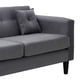 thumbnail image 4 of Sofa New Retro 3c Felpa 00 Gris, 4 of 6