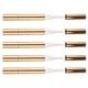thumbnail image 1 of 5 Piezas 3ml Viaje Vacío Twist Pen Contenedor Cosmético Tubo Clavo Herramienta Oro, 1 of 3