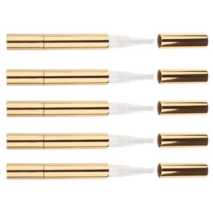 Genérico - 5 Piezas 3Ml Viaje Vacío Twist Pen Contenedor Cosmético Tubo Clavo Herramienta Oro