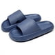 thumbnail image 1 of Soft Sole Women's Indoor Pillow Slides - Comfortable Open Toe Bathroom Slippers for Home and Travel, 1 of 5