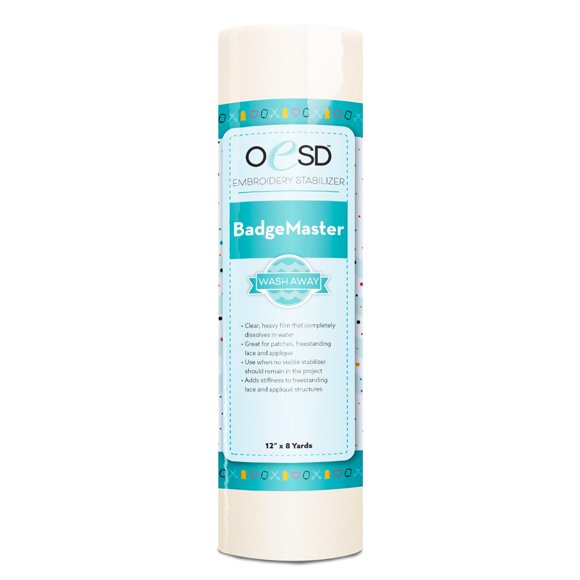 Estabilizador de Bordado Soluble en Agua OESD BadgeMaster Rollo 30 cm x 7,5 m