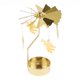 thumbnail image 1 of Vela Giratoria De Decoración Navide?a Portavelas De Té Candelabro ángel Dorado, 1 of 5