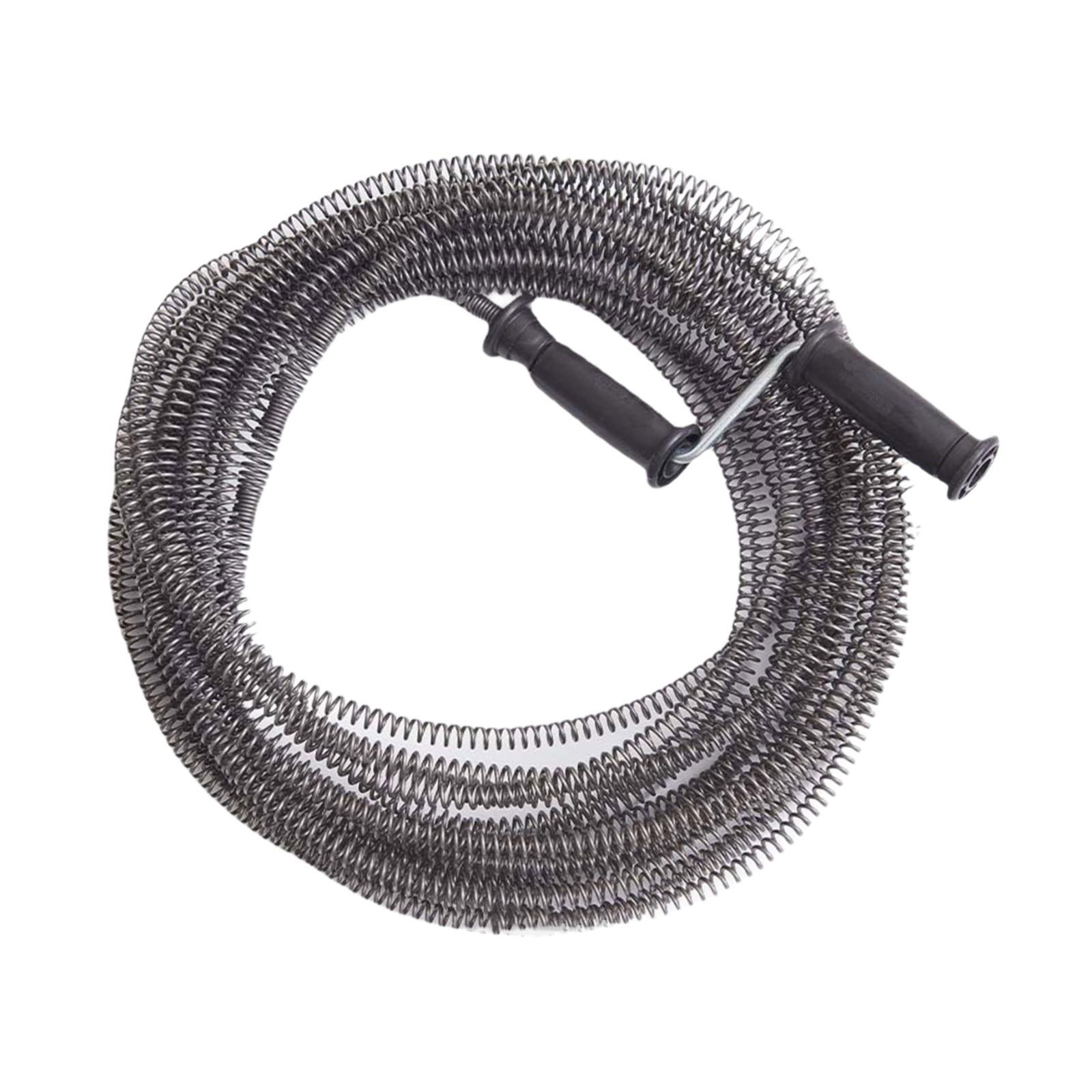 Bothyi - Desatascador De Desagües Con Estructura De Acero Inoxidable Para Bañera, Ducha, Lavabo, Inodoro, 3 M