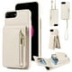 thumbnail image 1 of Stylish & Secure Wallet Case for iPhone 14/13/12/11 Pro Max/XR/XS Max/SE 2020 - RFID Credit Cards Holder, Zipper Leather Case With Wrist Strap & Handbag Case, 1 of 3