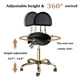 thumbnail image 5 of Silla de dibujo OmySalon, taburete ergonómico con respaldo, 5 of 9