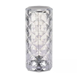 Hb Led - Lámpara De Mesa Recargable/ Touch Cilindro Diamante Led Dimeable