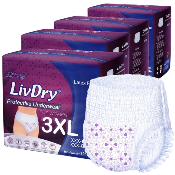 Ropa interior para incontinencia TYE Medical talla XXX-Extra Grande