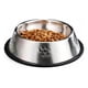 thumbnail image 1 of Comedero Antideslizante Vitrineon Cl Acero Inoxidable Para Mascotas 29cm Vitrineon Cl Plateado, 1 of 9