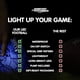 thumbnail image 4 of Football Wave Runner LED que brilla en la oscuridad, tamaño junior, 4 of 7