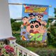 thumbnail image 5 of Shin-chan-bandera de jardín temática. Regalo perfecto para fans, amigos y familiares, ideal para actividades al aire libre y decoración de fiestas.28CM*45CM, 5 of 5