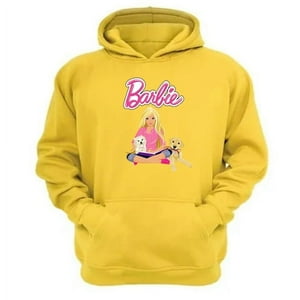 Genérico - Polerón Canguro Muñeca Modelo Amarillo Talla L Unisex