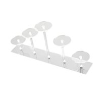 Magideal - Soporte De Exhibición De Acrílico, Soporte Para Cupcakes, Soporte Para Presentación De Joyería Transparente Para Figuras Para Muñecas Cosméticas, Jugu