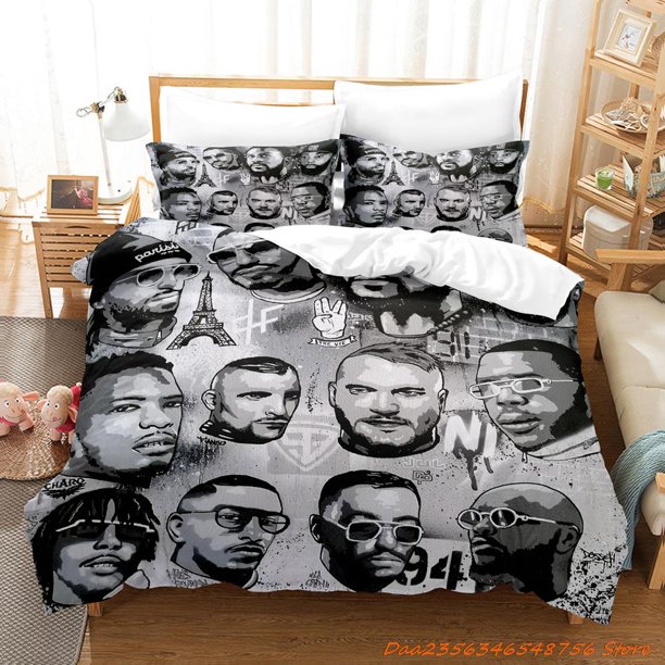 v794 Bed Sheets Hot Sale New PNL Bedding Set Single Twin Full Queen King Size Bed Set Adult Kid Bedroom Duvetcover Sets Anime Bed Sheet Set 3-Piece Bedding Set (1 Duvet Cover + 2 Pillow Shams) Bed She