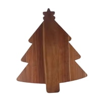 Magideal - Tabla De Cortar Con Forma De De Navidad, Bandeja Para Servir Sushi, Tabla De Quesos, Bandeja De Frutas Para Decorar El Escritorio, Ideal Para Pi Estilo A