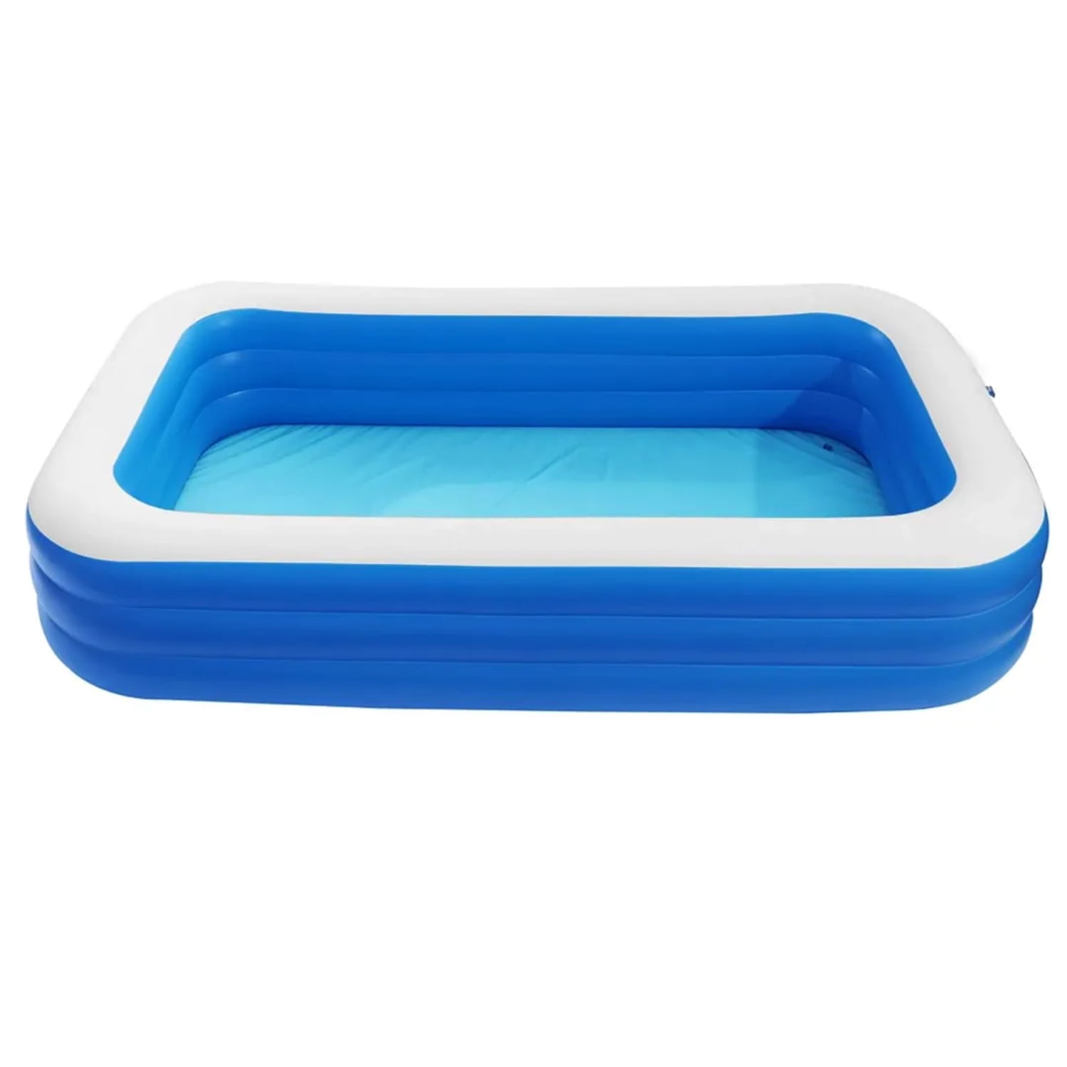 Puntostore - Piscina Inflable 180x130x56cm Con 3 Anillos - Ps