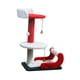 thumbnail image 1 of Poste Rascador Para Gatos, Cama Para Gatos, Soporte Interactivo Para Garras De Molienda, Plataforma De Salto Para Jugar, 1 of 3