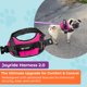 thumbnail image 3 of Arnés para perro Joyride 2.0 Rojo Rosa 2XL, 3 of 8