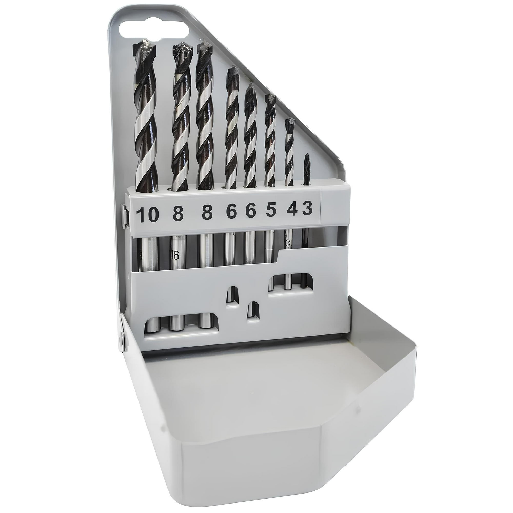 Alpen - Set 8 Brocas Hormigon, Piedra, Mármol - Profi Beton