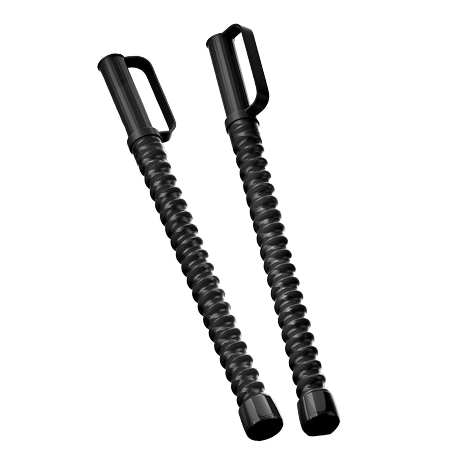 Magideal - 2 Cuerdas De Combate Sin Cuerda Para Gimnasio En Casa, Profesionales, Portátiles, Para Interior Y Exterior. Recubierto De Goma