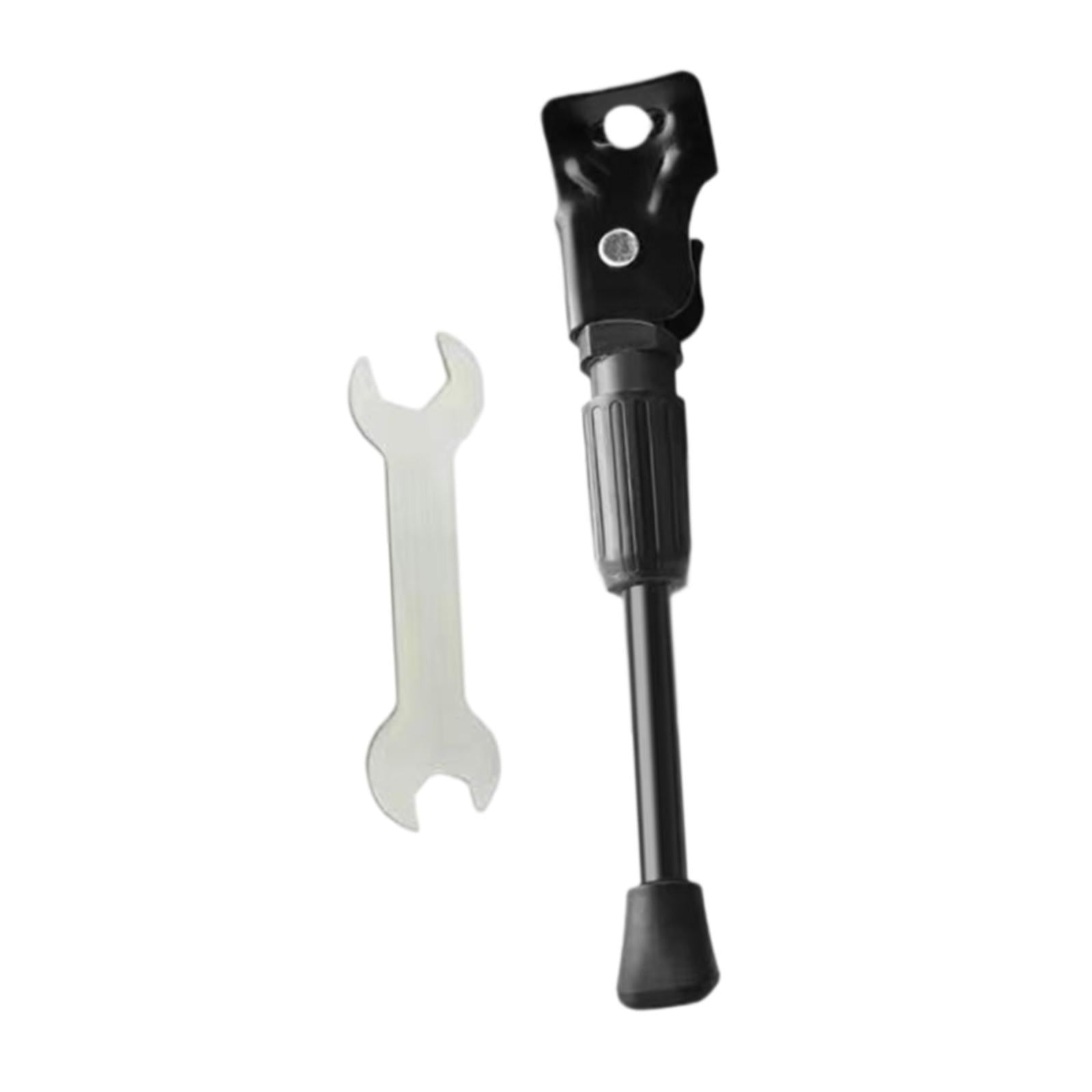 Nishiyuenyi - Pata De Cabra Para Bicicleta Infantil, Soporte Lateral Para Bicicleta De Montaña Bmx, Bicicletas De Carretera, 18 Pulgadas, Color Negro