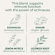 thumbnail image 2 of Tea Traditional Medicinals Organic Immune Zoom, limón y jengibre, 16 unidades, 2 of 7