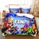 thumbnail image 1 of Fashion Game S-Squad Busters Bedding Set Single Twin Full Size Bed Set Adult Kid Bedroom Duvet cover Set Home Textile Bed Sheets, 1 of 5