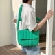 thumbnail image 5 of Bolso de hombro acolchado de nailon, bolso de mano tejido, bolso bandolera de diseñador, bolso de mujer, 5 of 5